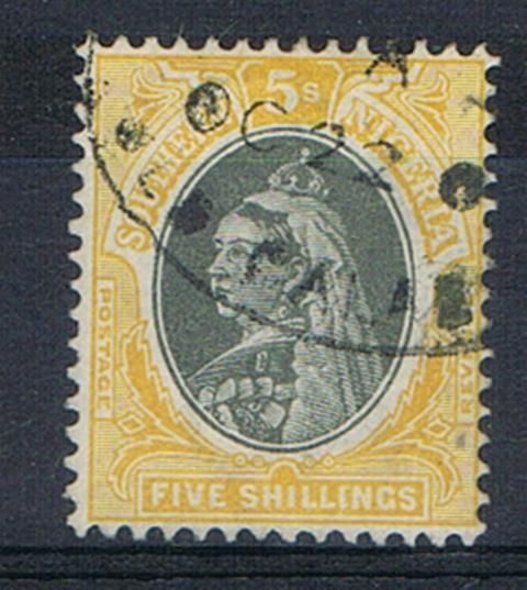 Image of Nigeria & Territories ~ Southern Nigeria SG 8 FU British Commonwealth Stamp